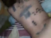 Realistica ragazza tatuata taiwanese
